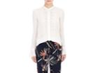 Maiyet Women's Embellished Pintucked Blouse