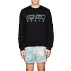 Kenzo Men's Logo-appliqud Cotton Sweatshirt-black