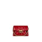 Givenchy Women's Gv3 Small Leather Shoulder Bag - Red