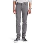 Marco Pescarolo Men's Washed Stretch Cotton-silk Twill Trousers - Light Gray