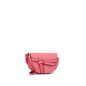 Loewe Women's Gate Mini Leather Shoulder Bag - Red