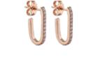 Carbon & Hyde Women's Mini Pin Hoop Earrings
