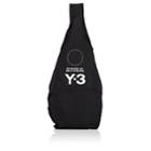 Y-3 Men's Logo Sling Messenger Bag-black