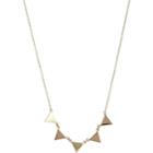 Jennifer Meyer Women's Triangle Banner Necklace