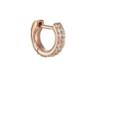 Carbon & Hyde Women's Double Huggie Hoop Earrings - Rose Gold