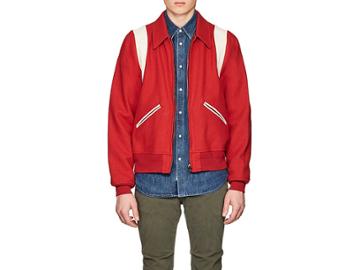 Visvim Men's Peerless Reversible Varsity Jacket
