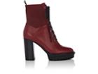 Gianvito Rossi Women's Martis Leather Lace-up Boots