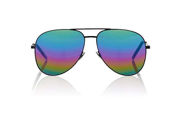 Saint Laurent Men's Classic 11 Rainbow Sunglasses
