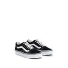 Vans Kids' Old Skool Canvas & Suede Sneakers - Black