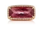 Irene Neuwirth Diamond Collection Women's Pink Tourmaline & White Diamond Ring