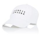 Barneys New York Women's Logo Baseball Cap-white
