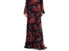 Rebecca De Ravenel Women's Floral Silk Maxi Skirt