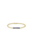 Finn Women's Blue Sapphire Id Bracelet - Gold