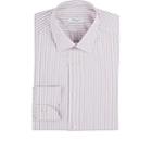 Boglioli Men's Striped Cotton Dress Shirt-mauve