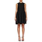 Calvin Klein 205w39nyc Women's Floral Matelass Smock Dress-black