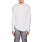 Theory Men's Easy Jersey Hoodie-white