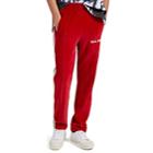 Palm Angels Men's Side-striped Chenille Track Pants - Wine