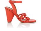 Derek Lam Women's Nuru Leather Ankle-strap Sandals