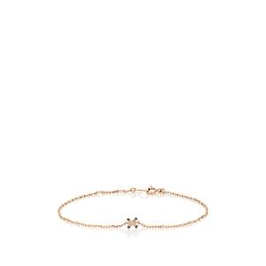 Lodagold Women's X Charm Bracelet-gold