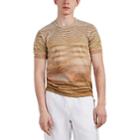 Missoni Men's Space-dyed Cotton T-shirt - Gold