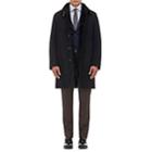 Gimos Men's Wool-cashmere Shearling-lined Coat-black