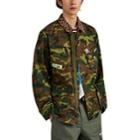 Ovadia & Sons Men's Camouflage-print Cotton Ripstop Field Jacket - Green