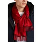 Barneys New York Men's Cashmere Scarf - Red