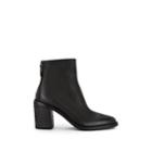 Marsll Women's Brushed Leather Ankle Boots - Black