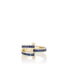 Retrouvai Women's Magna Ring - Blue