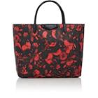 Givenchy Women's Antigona Large Tote Bag-black, Red Floral