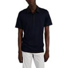 Theory Men's Tech Cotton-piqu Polo Shirt - Navy
