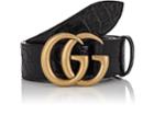 Gucci Men's Gg Buckle Crocodile Belt