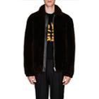 Givenchy Men's Shearling Oversized Jacket - Black