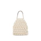 Ulla Johnson Women's Barranco Crocheted Cotton Tote Bag - Cream