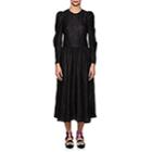Stella Mccartney Women's Silk Jacquard Midi-dress-black
