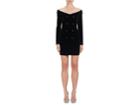 L'agence Women's Romilly Velvet Blazer Dress