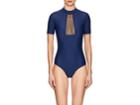 Chromat Women's Tidal Ii Short-sleeve One-piece Swimsuit