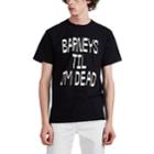Barneys New York Men's Barneys Til I'm Dead Cotton T-shirt - Black