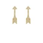 Jennifer Meyer Women's Mini-arrow Stud Earrings - Gold