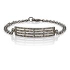 Feathered Soul Women's Oxidized Sterling Silver Plate Bracelet-gold