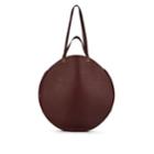 Jerome Dreyfuss Women's Hector Large Leather Circle Tote Bag - Wine