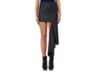 Balenciaga Women's Rip-detailed Wool Miniskirt