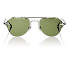 Matsuda Men's M3072 Sunglasses-green