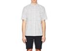 Theory Men's Bruner Squared-dot-print Stretch-cotton Shirt