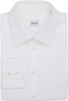 Armani Collezioni Solid Dress Shirt-white