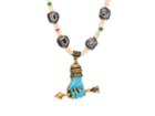 Gucci Men's Hand & Arrow Pendant On Beaded Cord Necklace