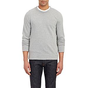 James Perse Men's Raglan Sleeve Long Sleeve Pullover-light Gray