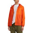 Adidas Men's Ripstop Zip-front Windbreaker - Orange
