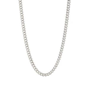 Martine Ali Men's Curb-chain Necklace-silver