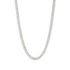 Martine Ali Men's Curb-chain Necklace-silver